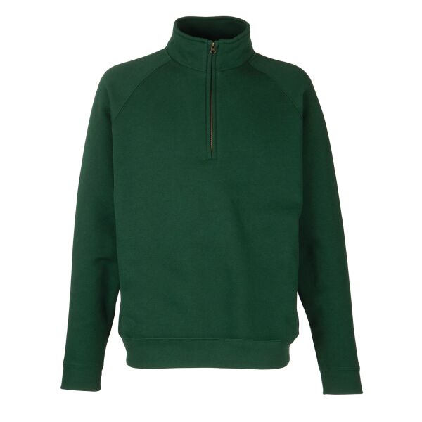 Premium 70/30 zip-neck sweatshirt Thumbnail